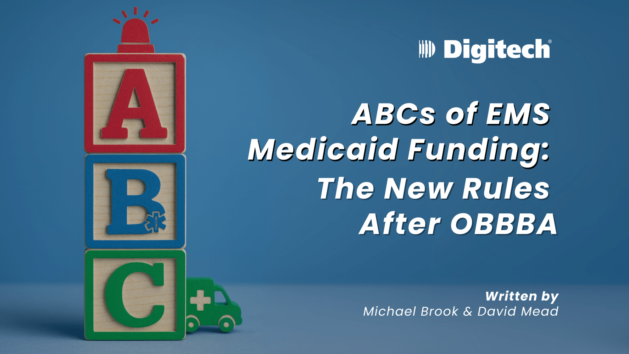 ABCs of EMS Medicaid Funding